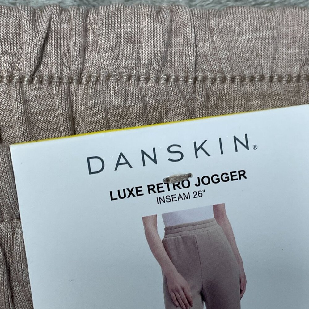 Danskin Women's S Luxe Retro Jogger Pants 26" Inseam Soft Brown n1226 - Picture 11 of 12